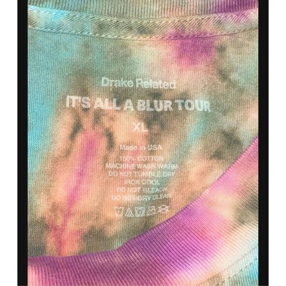 I Like What Drake Likes Tie-Dye Tour Tee - Picture 3 of 3